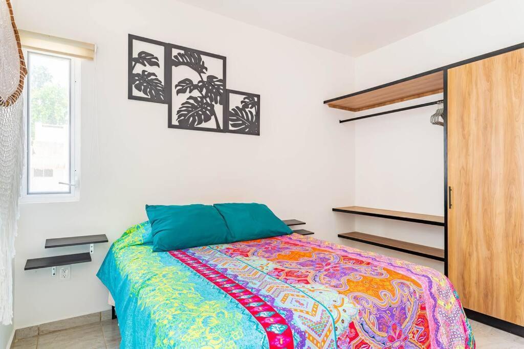 Lovely Cozy Apt W/Pool 2 Bedrooms. Great Location! Puerto Morelos Dış mekan fotoğraf