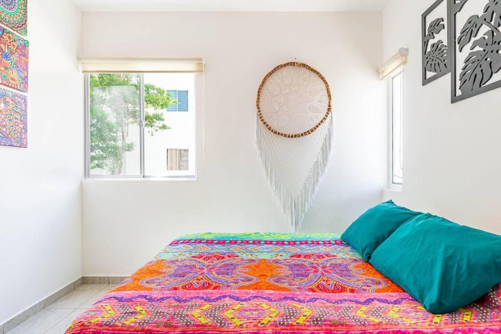 Lovely Cozy Apt W/Pool 2 Bedrooms. Great Location! Puerto Morelos Dış mekan fotoğraf